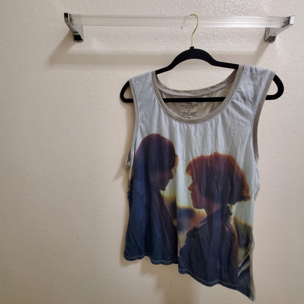 Breakfast Club: John and Claire tank top